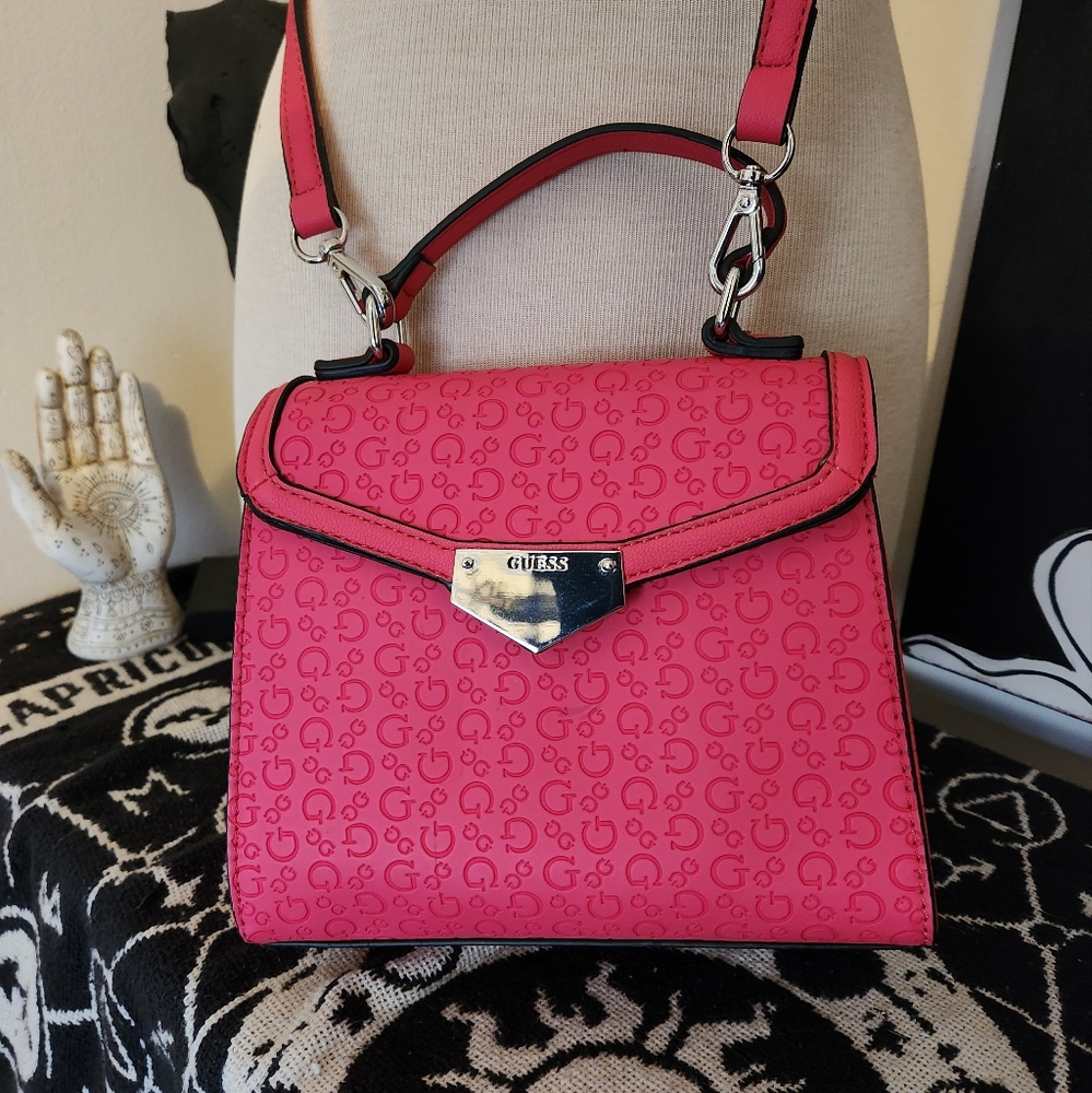 Guess Barbie Pink Cross Body Purse Handbag